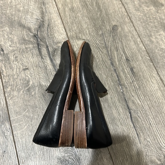 • Madewell • Women’s The Frances Loafer Slip On Black 7.5 Leather - Picture 4 of 5